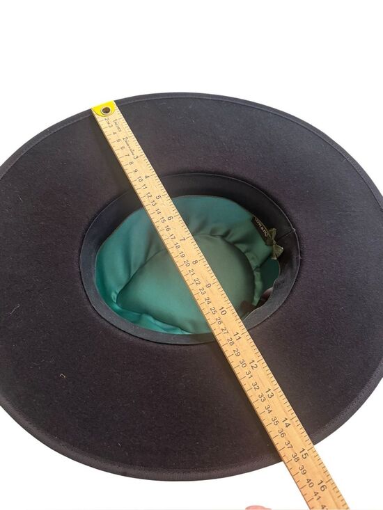 Olive & Pique - Women\'s Sante Grace Rancher Hat in black NWOT main image 9